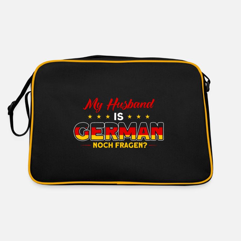 Deutsche Herkunft Deutschland Deutscher Stolz Retro Tasche