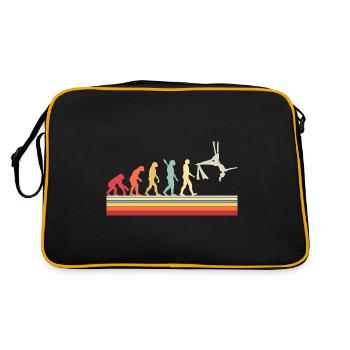 Aerial Silks Evolution Dancer Aerialist Air - Retro Tasche - Schwarz/Gold - Hinten