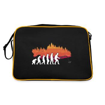 Fishing Evolution Papa Pêcheur pour la fête des pères - Sac Retro - noir/or - Dos