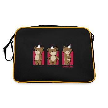 Badminton Badminton Training - Retro Bag - black/gold - Back