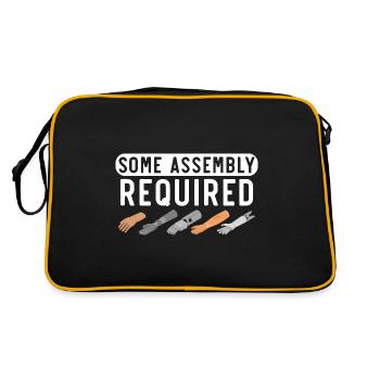 Une certaine assemblée nécessitait un handicap amusant Amput - Sac Retro - noir/or - Dos