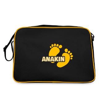 Cadeau pour Anakin - Sac Retro - noir/or - Dos