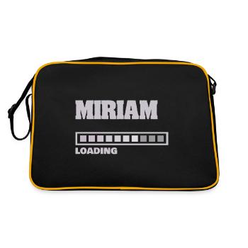 Baby Miriam - Retro Bag - black/gold - Back