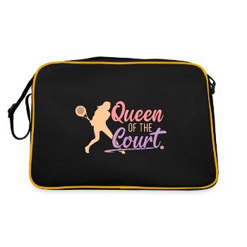 Reine de la Cour - Sac Retro - noir/or - Dos
