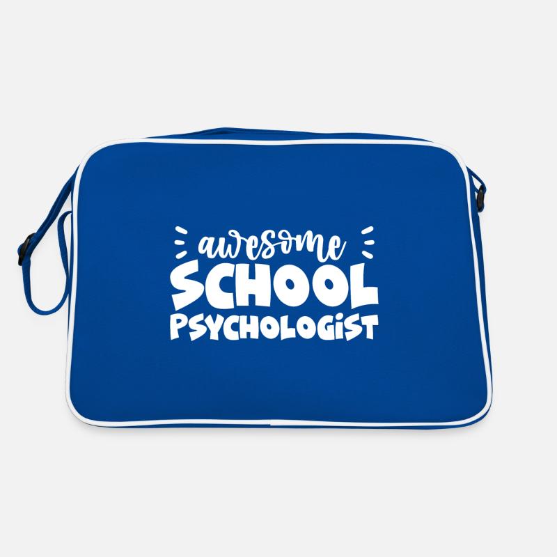 Awesome School Psychologist Retro Tasche