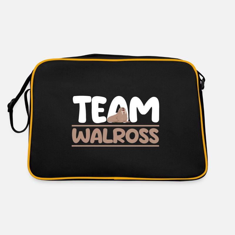 Walross Retro Tasche