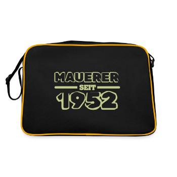 Maurer 1952 - Retro Bag - black/gold - Back