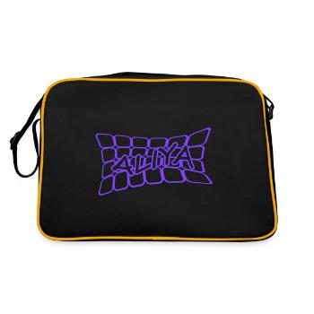 Gift for Aliya - Retro Bag - black/gold - Back