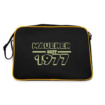 1977 - Sac Retro - noir/or - Dos