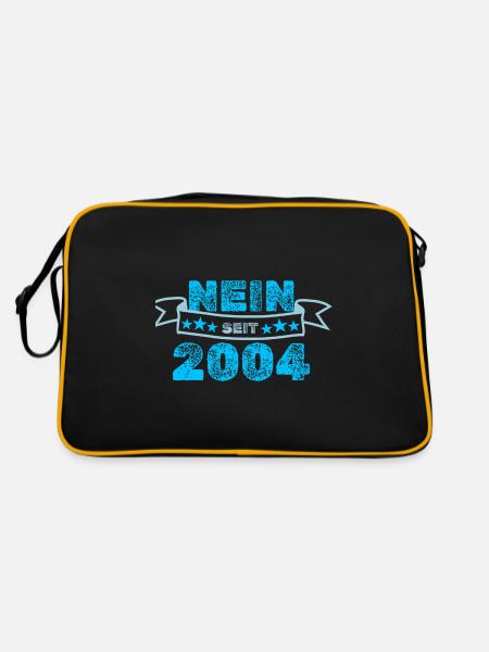 Never 2004 - Retro Bag - black/gold - Back