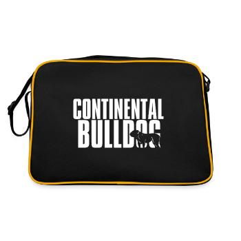 Colorbulls Conti Bulldoggen Continental Bulldogs - Sac Retro - noir/or - Dos