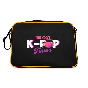 K-Pop Fan K-Pop Merchandise K-Pop Gift - Retro Bag - black/gold - Back