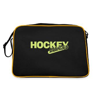hockey sur gazon accro au hockey sur gazon - Sac Retro - noir/or - Dos
