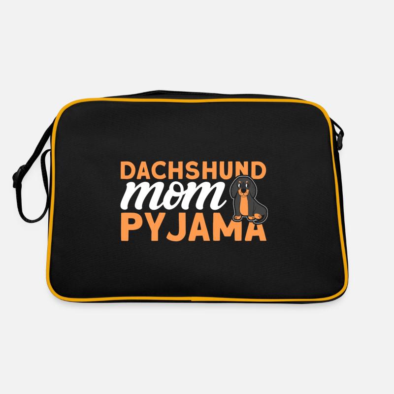 Teckel Teckel Mama Teckel Pet Sac Retro