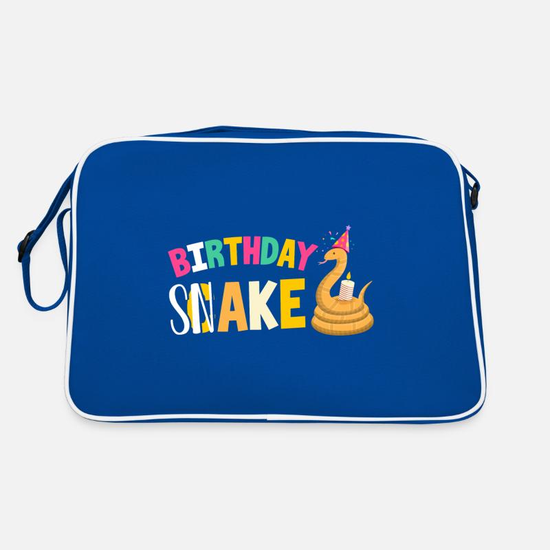 Banana Ball Python Herpetologist Birthday Snake Retro Bag