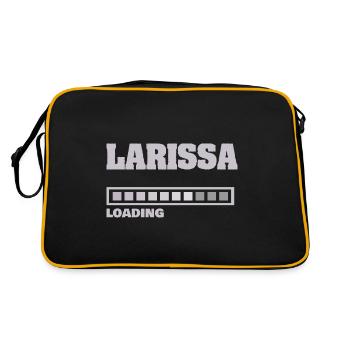 Bébé Larissa - Sac Retro - noir/or - Dos