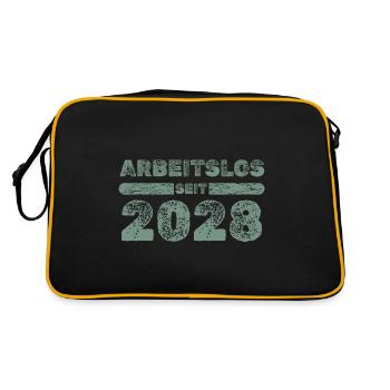 depuis 2028 - Sac Retro - noir/or - Dos