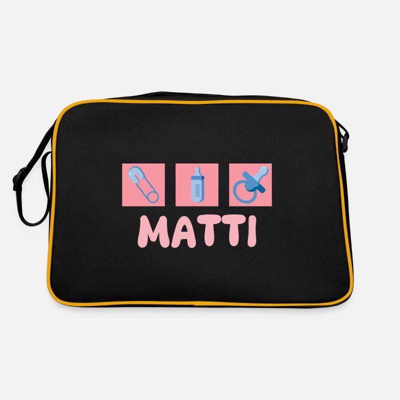 Matti as a pacifier Retro Bag