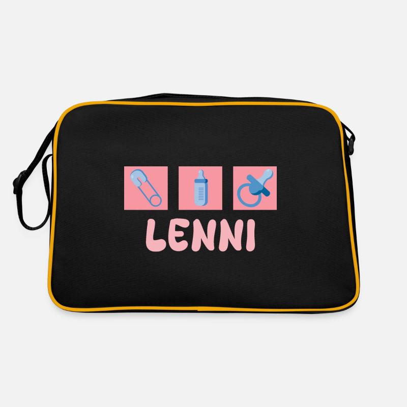 Lenni als Schnuller Retro Tasche