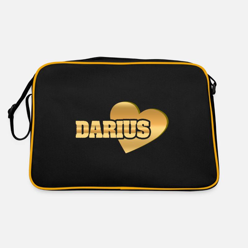 Gold Darius Retro Tasche