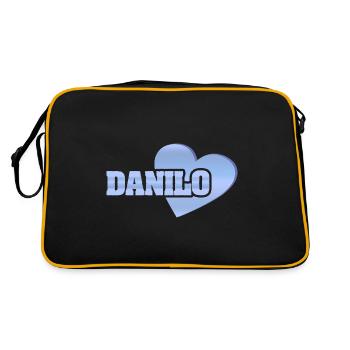 Danilo - Retro Bag - black/gold - Back