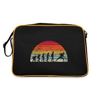 Evolution de tennis de table - Sac Retro - noir/or - Dos