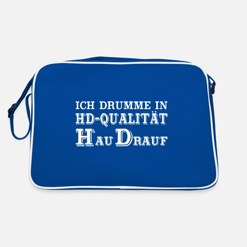 DRUMMER POWER Retro Tasche