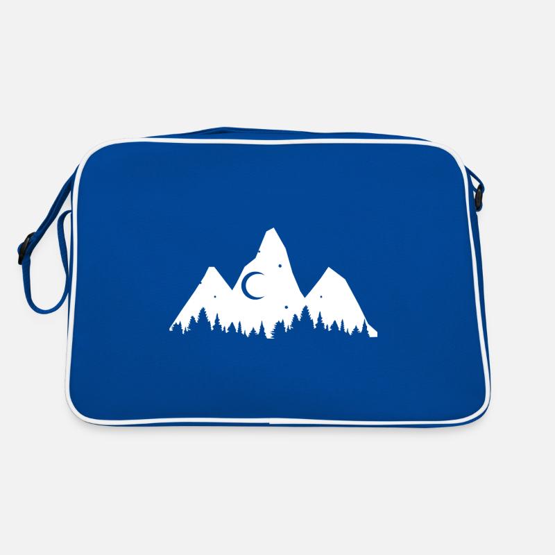 Tree - Mountain - (3) Retro Bag