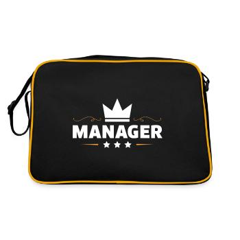 Métier de manager - Sac Retro - noir/or - Dos