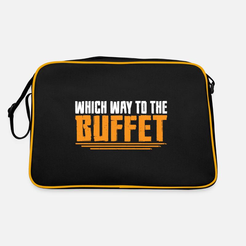 Quel chemin vers le buffet 34 Sac Retro