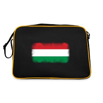 Hongrie - Sac Retro - noir/or - Dos