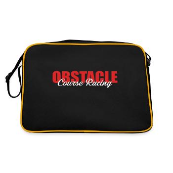 Obstacle Course Racing Gear - Retro Bag - black/gold - Back