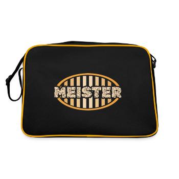 Maître - Sac Retro - noir/or - Dos
