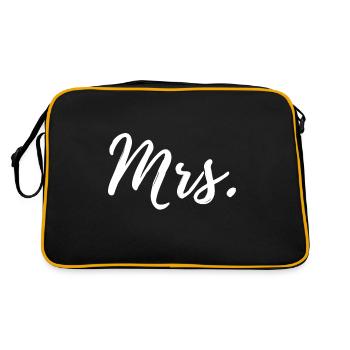 wedding - Retro Bag - black/gold - Back