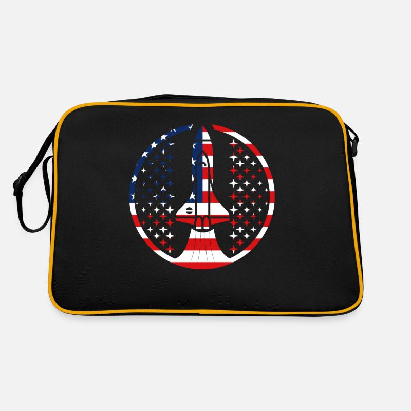 Rocket Space NASA USA Sac Retro