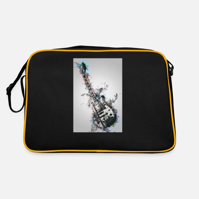 Guitare - Sac Retro - noir/or