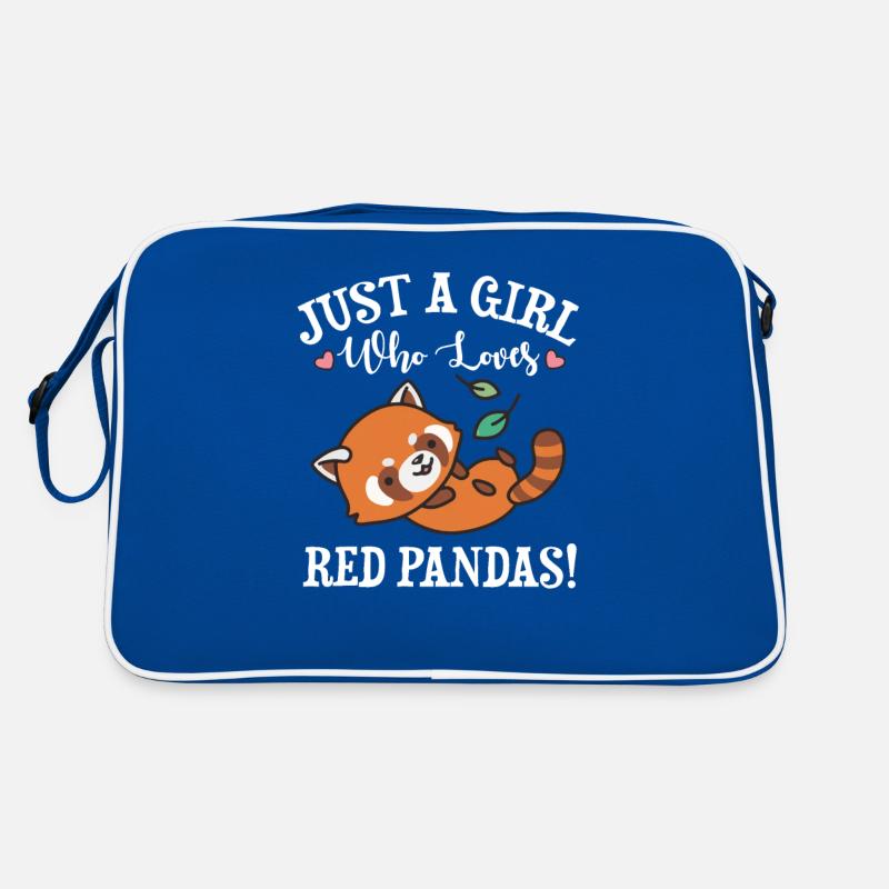 Red Panda Retro Bag