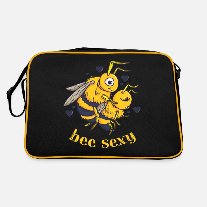 bee lover, beekeeping, beekeeping supplies, outfit Retro Bag