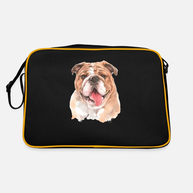 Bouledogue anglais Sac Retro
