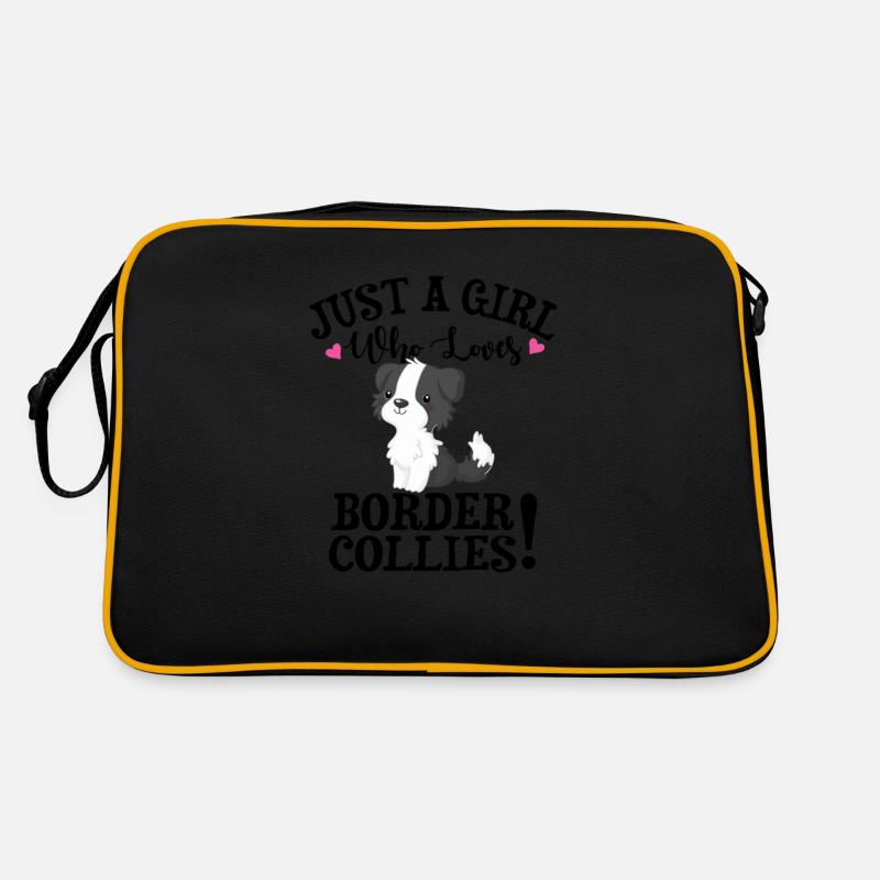 Border Collie Sac Retro