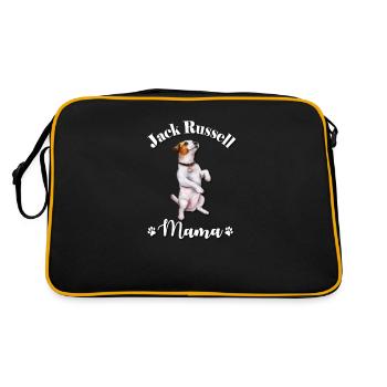 Jack Russell - Sac Retro - noir/or - Dos