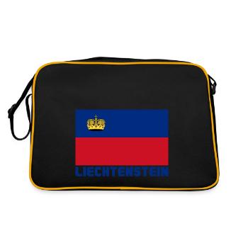 Liechtenstein - Retro Bag - black/gold - Back