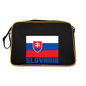 Slovakia - Retro Bag - black/gold - Back