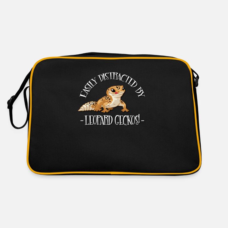 Leopard Gecko Retro Bag