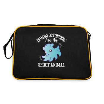 Poulpe Dumbo - Sac Retro - noir/or - Dos