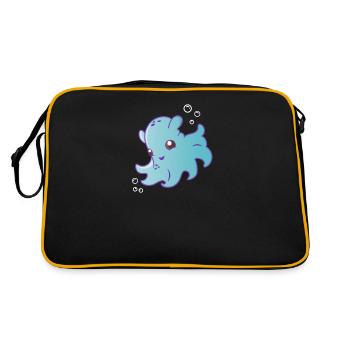 Poulpe Dumbo - Sac Retro - noir/or - Dos