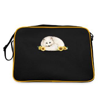 Renard polaire - Sac Retro - noir/or - Dos
