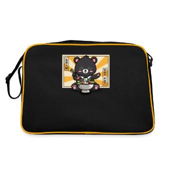 Taiwan - Sac Retro - noir/or - Dos