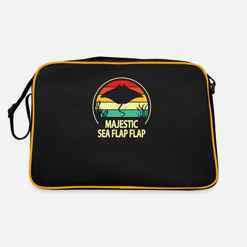 Manta Ray Retro Bag