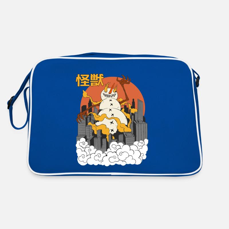 Cheval Géant Coucher de Soleil Japonais Sac Retro
